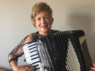 music teacher in piano, and accordian